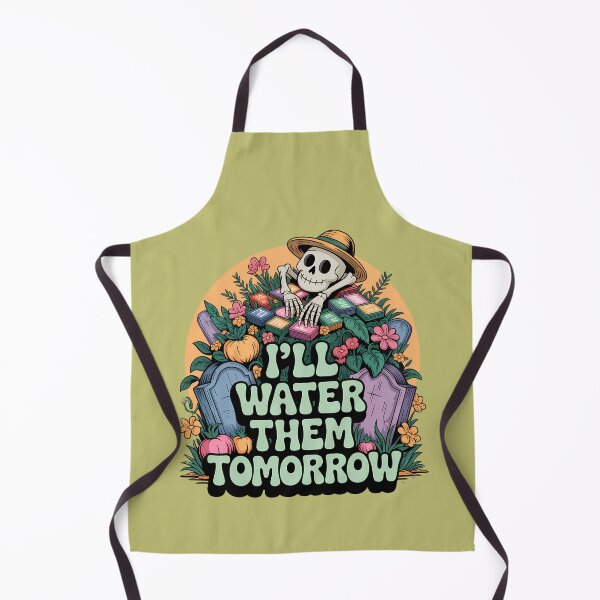 Item preview, Funny Gardener Shirt I'll Water Them Tomorrow Plant Lover Tee designed and sold by Raw Tigers.