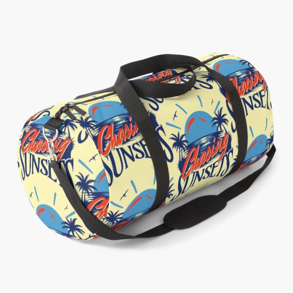 Item preview, Chasing Sunsets Traditional Blue Orange Retro Family Cruise Design designed and sold by illeN-Art-World.
