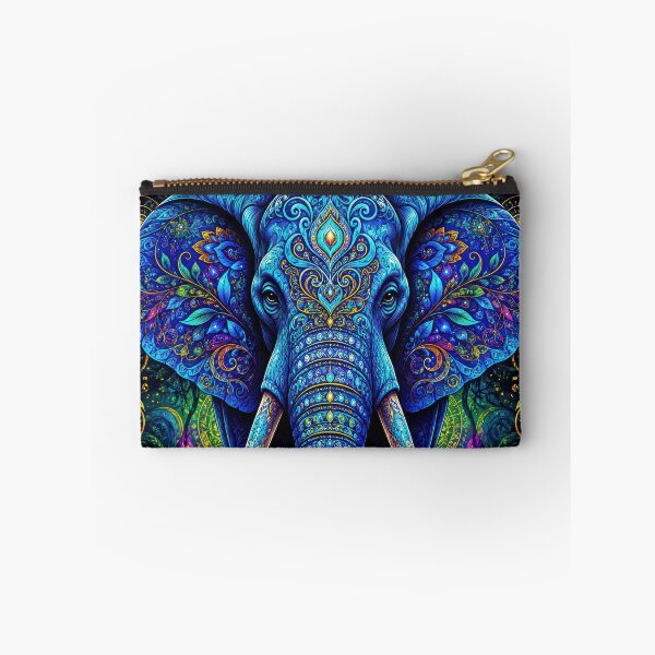 Item preview, Lab Visions 131: Ornate Blue Elephant  designed and sold by The Psychedelic Anarchist.