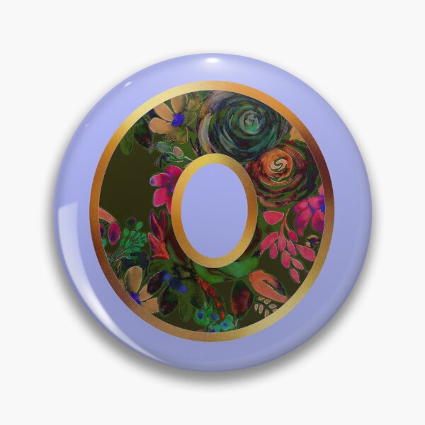 Item preview, O alphabet letter Floral Lettering  designed and sold by elenabdesigns.