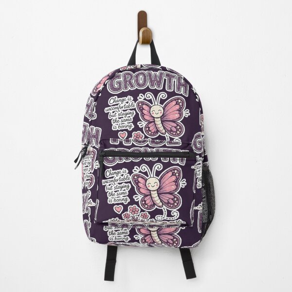 Item preview, Growth Mode - Cute Butterfly Motivational Quote designed and sold by radiogalaxy.