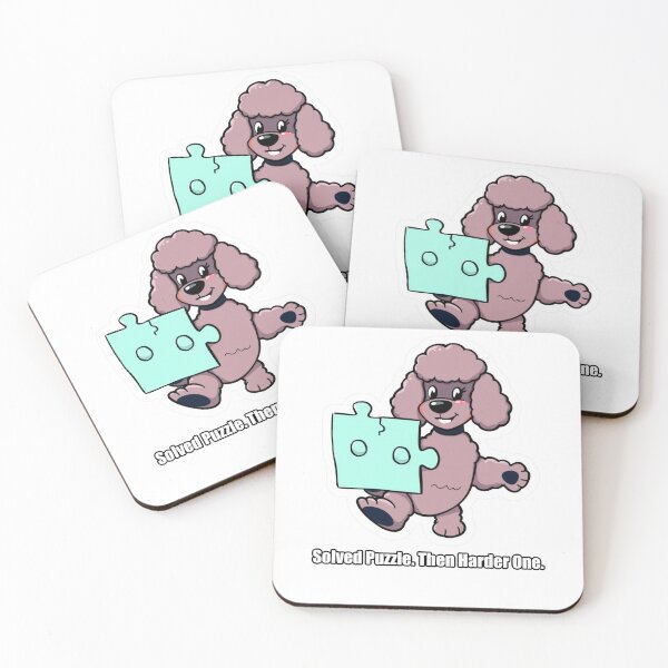 Item preview, Poodle - Solved Puzzle Then Harder One - Funny Poodle Gift designed and sold by pawdrops.