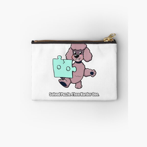 Item preview, Poodle - Solved Puzzle Then Harder One - Funny Poodle Gift designed and sold by pawdrops.