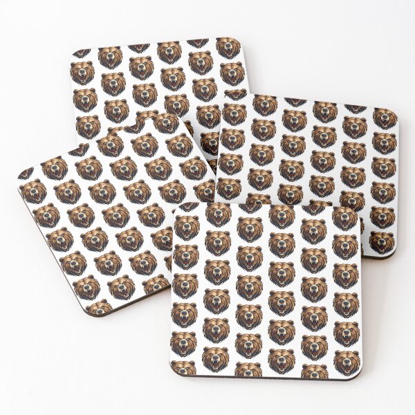 Item preview, Grizzly Bear -  Mascot Brown // School Spirit College Team Cheer designed and sold by Aubergine Designs.