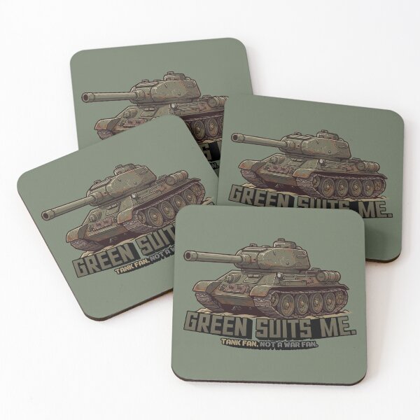 Item preview, T-34 Tank – Green Suits Me designed and sold by IDGY_de.