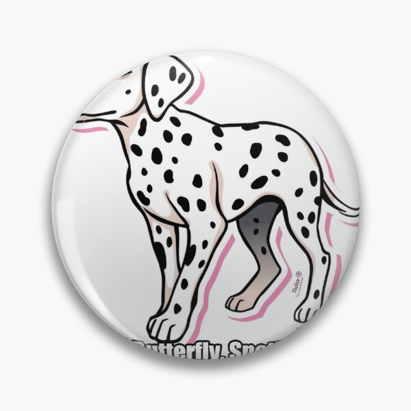 Item preview, Dalmatian - Social Butterfly Spotted One - Funny Dalmatian Gift designed and sold by pawdrops.