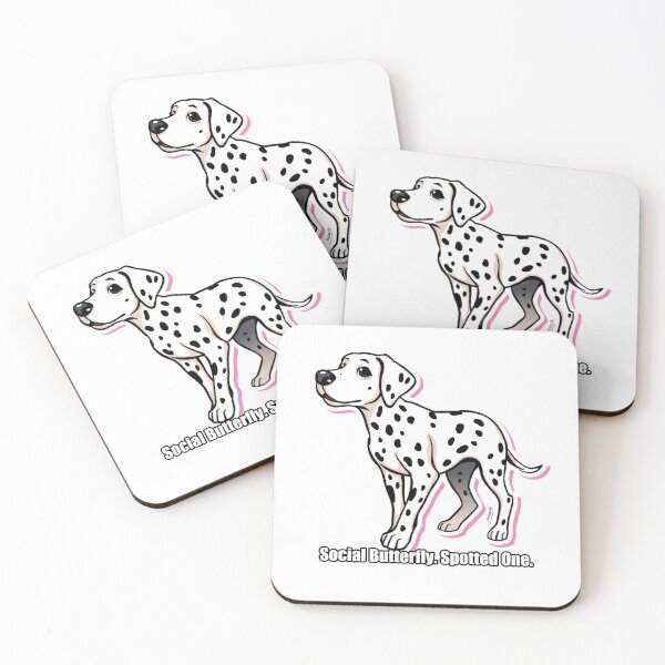 Item preview, Dalmatian - Social Butterfly Spotted One - Funny Dalmatian Gift designed and sold by pawdrops.