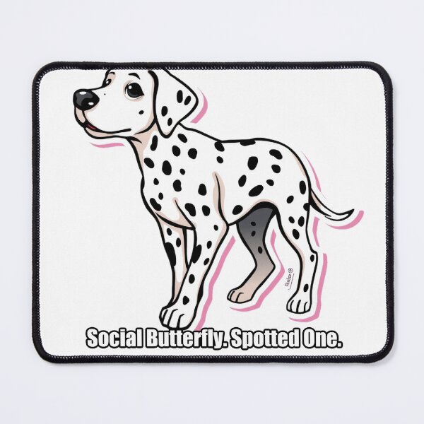 Item preview, Dalmatian - Social Butterfly Spotted One - Funny Dalmatian Gift designed and sold by pawdrops.