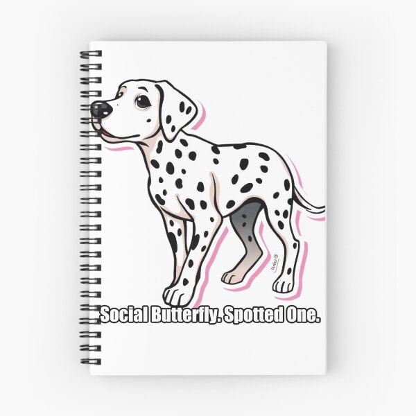 Item preview, Dalmatian - Social Butterfly Spotted One - Funny Dalmatian Gift designed and sold by pawdrops.