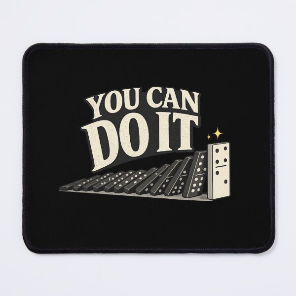 Item preview, You Can Do It Domino Effect designed and sold by PunchDrop.