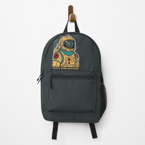 Item preview, Retro Robot Astronaut Space Exploration Vintage Sci-Fi por art designed and sold by KiwiRider.