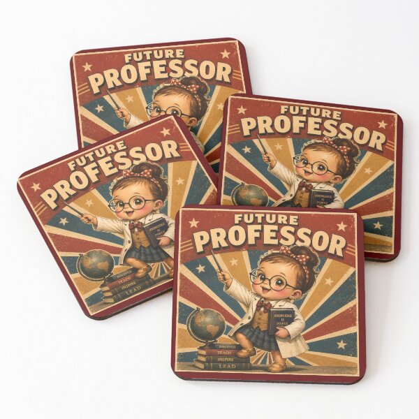 Item preview, Future Professor Baby Vintage Academic designed and sold by NucciCollective.