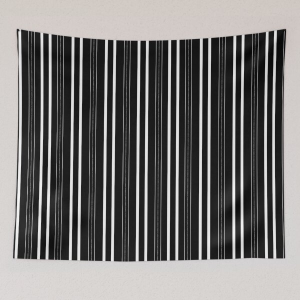 Item preview, Black & White Thick and Thin Stripes designed and sold by KSimpson838.