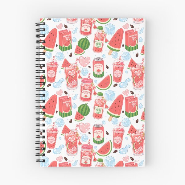 Item preview, Cute Watermelon Soda Drink Seamless  designed and sold by KJackArtwork.