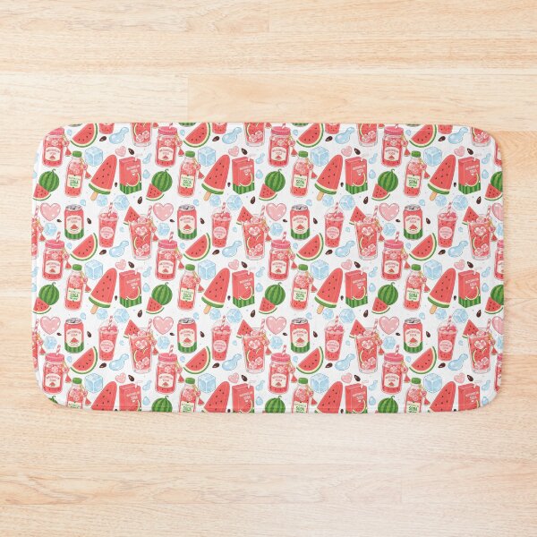 Item preview, Cute Watermelon Soda Drink Seamless  designed and sold by KJackArtwork.