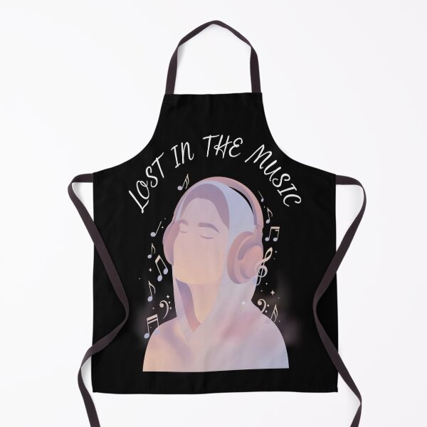 Item preview, Lost In The Music – Dreamy Headphones Girl Music Design designed and sold by Midnight Veil Designs.
