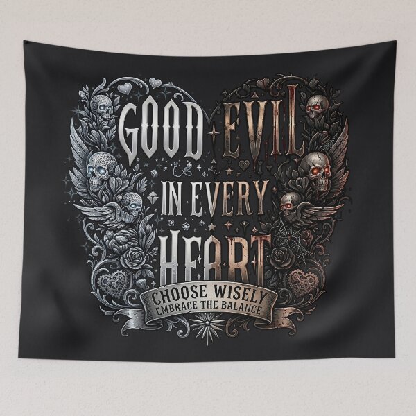 Item preview, Good Evil Wings Skeleton Balance designed and sold by Voodoo Store Paranormal Collections.
