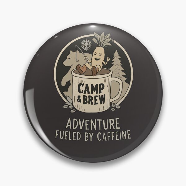 Artikelvorschau, Kaffeeliebhaber-Goblincore-Becher: Illustration zum Angeln im Alraunenwald und Camping entworfen und verkauft von LeshanArt.