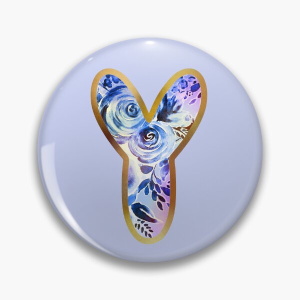 Item preview, Y alphabet letter Floral Lettering  designed and sold by elenabdesigns.