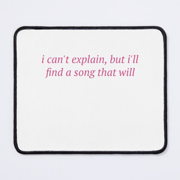 Item preview, I Can't Explain, But I Will Find A Song That Will designed and sold by Odar.
