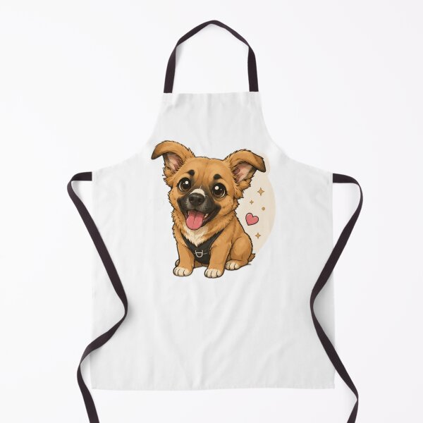 Item preview, NALA | Cute Dog Puppy with Hearts | Kawaii Dog Cartoon designed and sold by LeonixPrint.