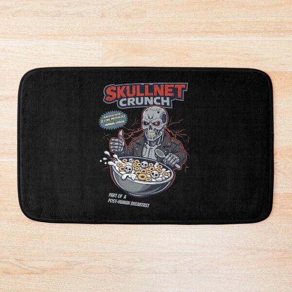 Item preview, SKULLNET CRUNCH - Post-Apocalyptic Terminator Cereal designed and sold by VoglR.