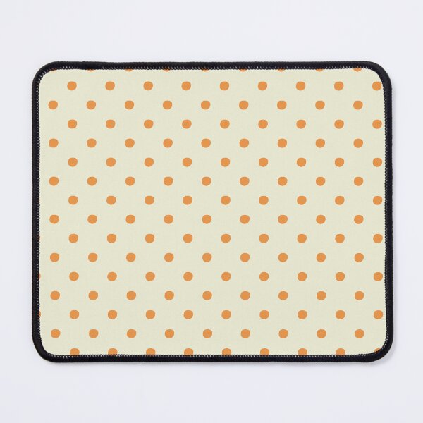 Item preview, Orange and Cream Polka Dots | Minimalist Orange Dots on Beige Pattern | Pastel Orange and Cream Dots | Elegant Bright Orange and Beige Polka Dots | Rustic Beige and Orange Dotted designed and sold by VivaFy.