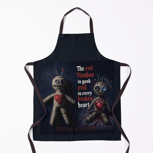 Item preview, Voodoo Doll Broken Heart Stitched designed and sold by Voodoo Store Paranormal Collections.