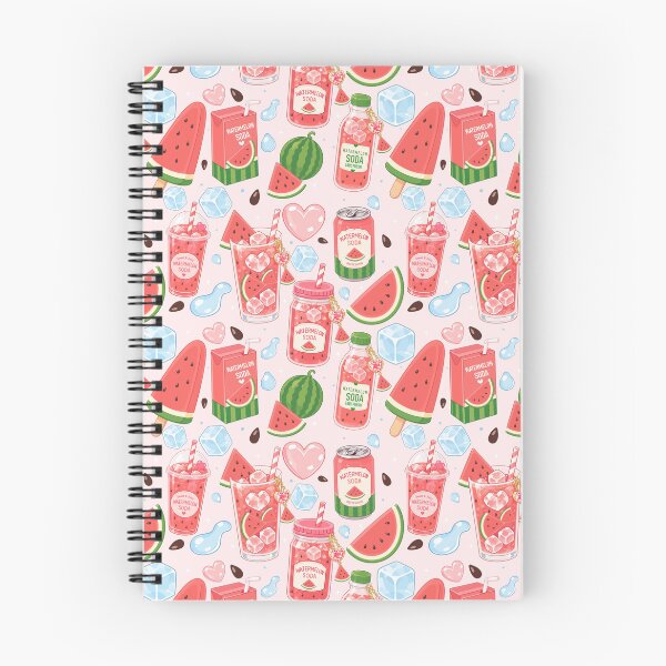 Item preview, Cute Watermelon Soda Drink Seamless  designed and sold by KJackArtwork.
