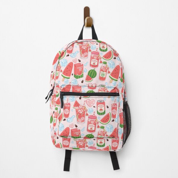 Item preview, Cute Watermelon Soda Drink Seamless designed and sold by KJackArtwork.