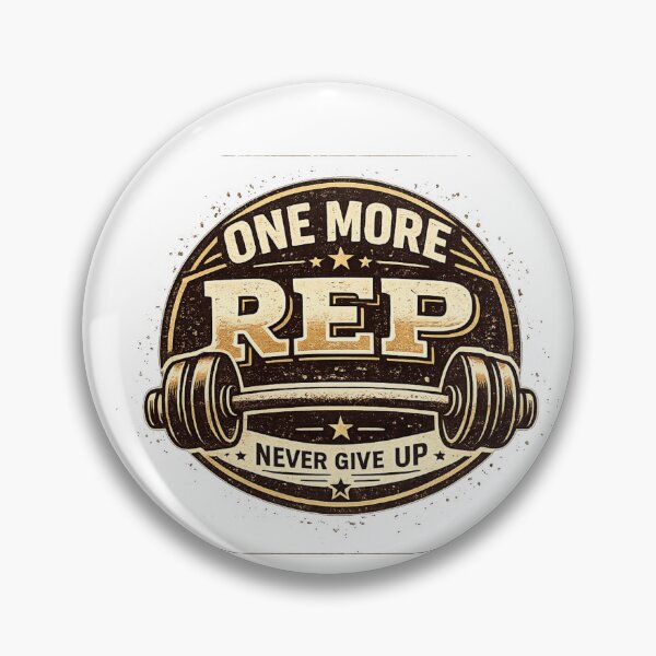 Item preview, One more rep - Never give up designed and sold by DailyQuestPrint.