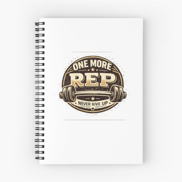 Item preview, One more rep - Never give up designed and sold by DailyQuestPrint.