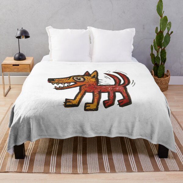 Item preview, Happy Dog with Two Tails designed and sold by Lifer Art and Design.