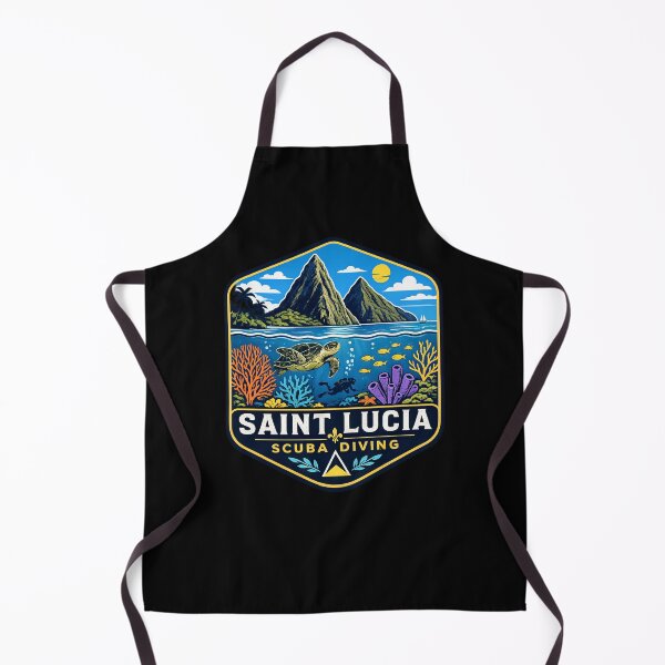Item preview, Saint Lucia Scuba Diving Caribbean Travel Ocean designed and sold by scicilysimonee.