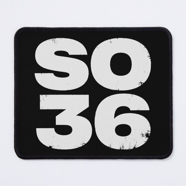 Item preview, SO36 in White Grungy Letters designed and sold by StudioDestruct.