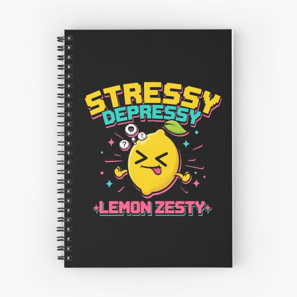 Item preview, Stressy Depressy Lemon Zesty Meme designed and sold by oryzyas.