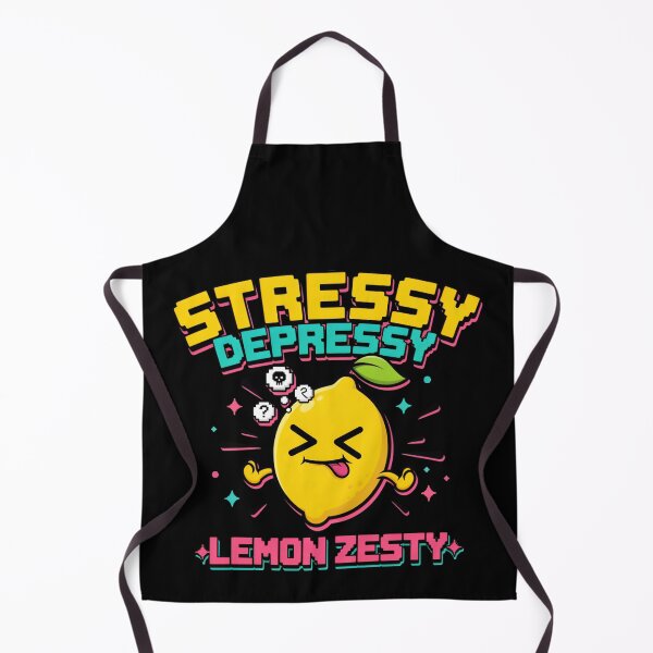 Item preview, Stressy Depressy Lemon Zesty Meme designed and sold by oryzyas.