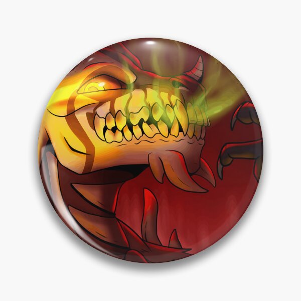 Item preview, Infernal Grin – Horned Dragon Fire Magic designed and sold by Verominunus.