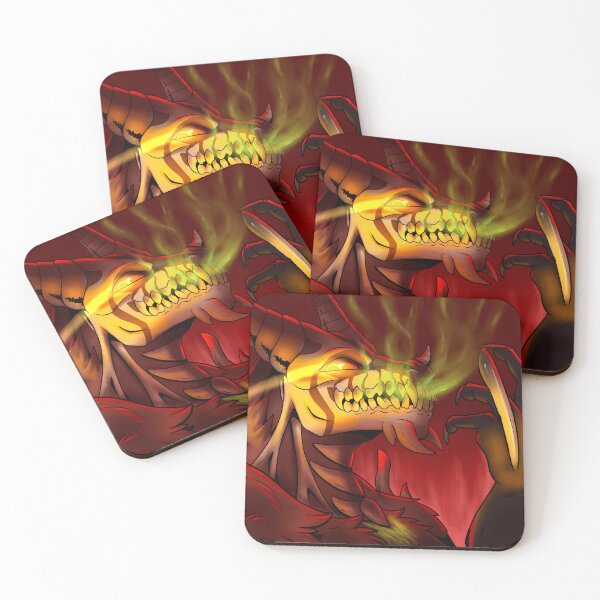 Item preview, Infernal Grin – Horned Dragon Fire Magic designed and sold by Verominunus.