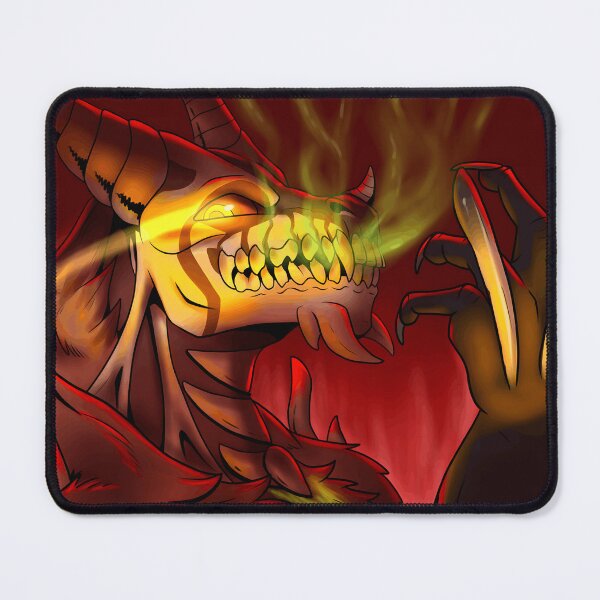 Item preview, Infernal Grin – Horned Dragon Fire Magic designed and sold by Verominunus.