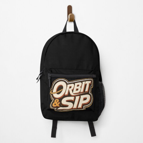 Item preview, Premium 3D Typography - 'Orbit & Sip' Metallic Lettering designed and sold by Jaani-T.