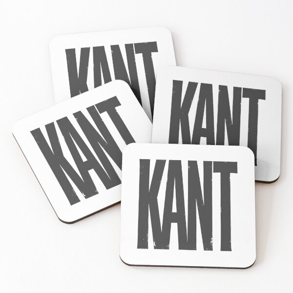 Item preview, KANT in Black Grungy Letters designed and sold by StudioDestruct.