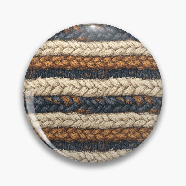 Item preview, Textured Cable Braid: Rustic Wool & Leather Tone designed and sold by TJ Art and Camera.