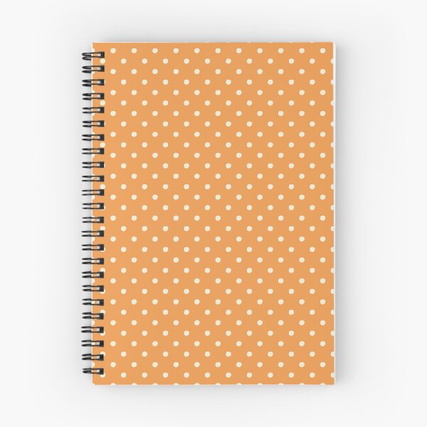 Item preview, Cream and Vibrant Orange Polka Dots | Minimalist Cream Dots on Orange Pattern | Pastel Cream and Orange Dots | Elegant Cream and Bright Orange Polka Dots | Retro Pastel Orange Polka Dots designed and sold by VivaFy.