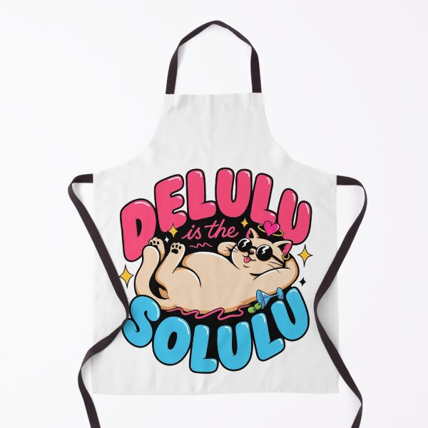 Item preview, Delulu Is The Solulu Cat designed and sold by oryzyas.