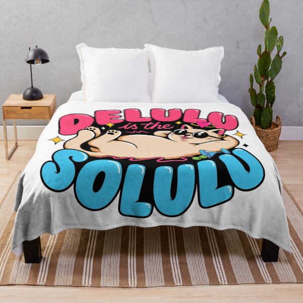 Item preview, Delulu Is The Solulu Cat designed and sold by oryzyas.
