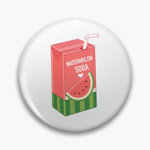 Item preview, Watermelon Soda Drink Clipart  designed and sold by KJackArtwork.