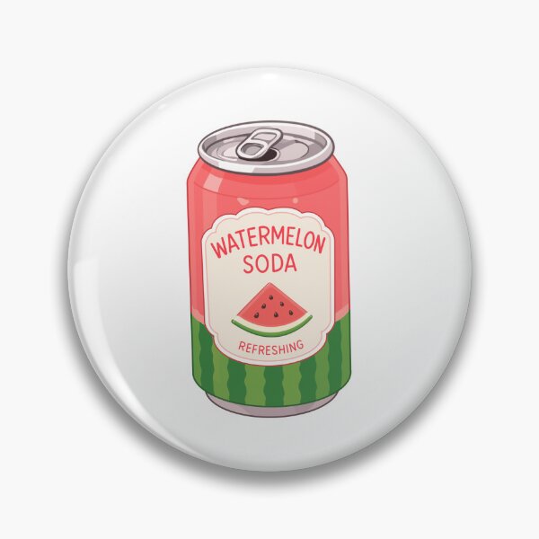 Item preview, Watermelon Soda Drink Clipart  designed and sold by KJackArtwork.