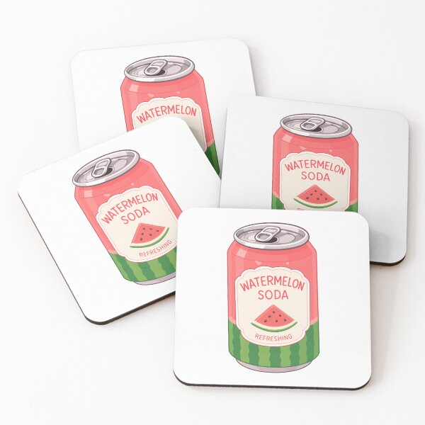 Item preview, Watermelon Soda Drink Clipart  designed and sold by KJackArtwork.