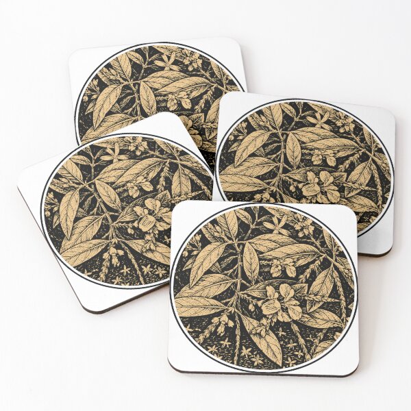 Item preview, Wild Plant Life | Botanical Linocut Ink Art designed and sold by Linoluca.